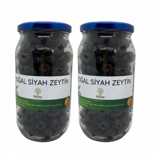 Siyah Doğal Zeytin - 1600 Gram