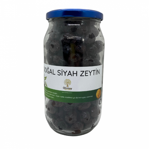 Siyah Doğal Zeytin  (800 Gr)