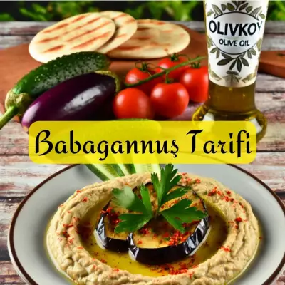 Zeytinyağlı Babagannuş Tarifi