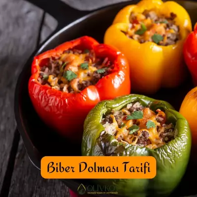 Zeytinyağlı Biber Dolması Tarifi