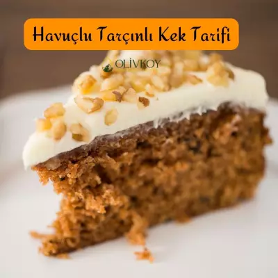 Havuçlu Tarçınlı Cevizli Kek Tarifi