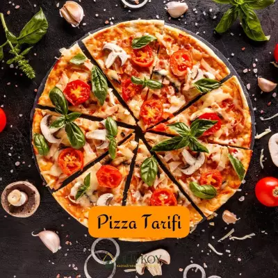 Evde Pratik Zeytinyağlı Pizza Tarifi