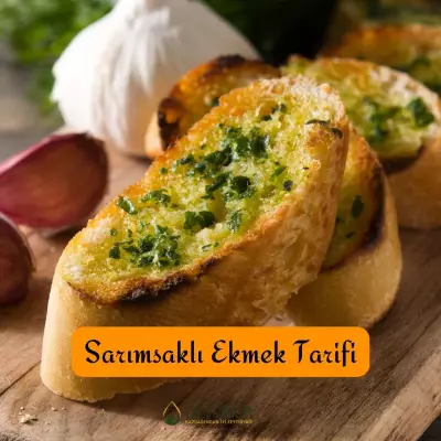 Sarımsaklı Ekmek Tarifi - Çok Lezzetli ve Pratik