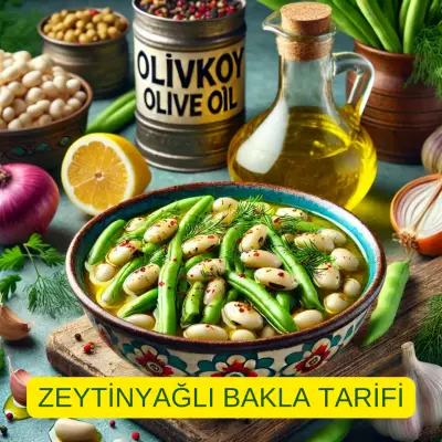 Pratik Zeytinyağlı Bakla Tarifi