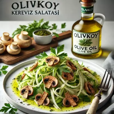 Mantarlı Kereviz Salatası Tarifi